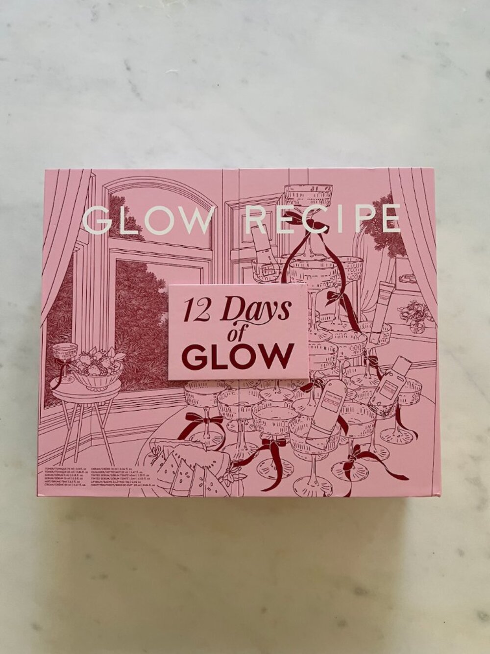Glow Recipe 12 Days of Glow Skincare Advent Calendar - EMPTY boxes